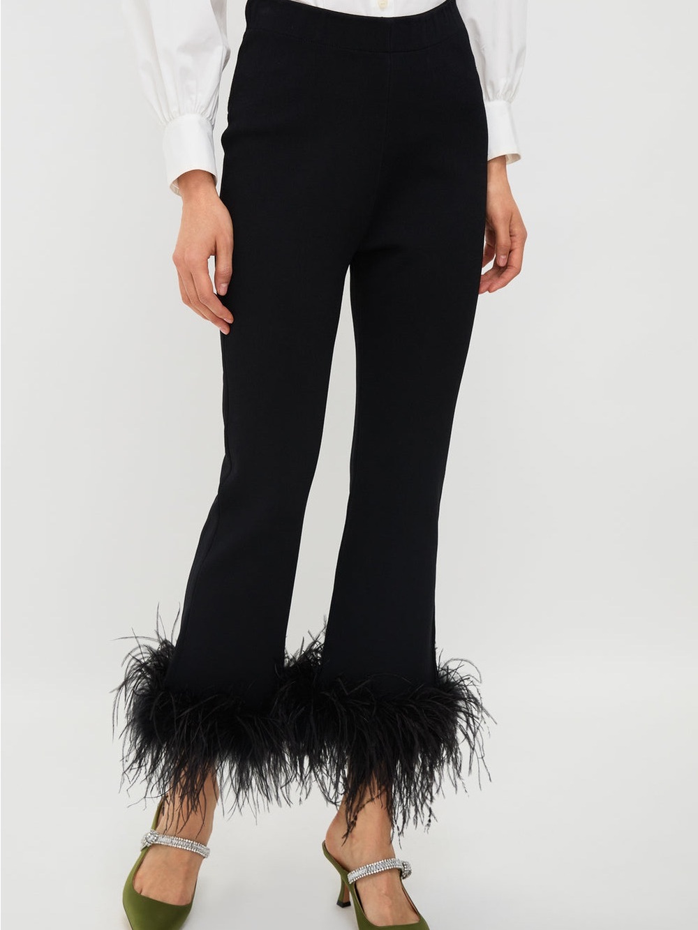 Tuckernuck Black Feather Compression Knit Ashford Pants